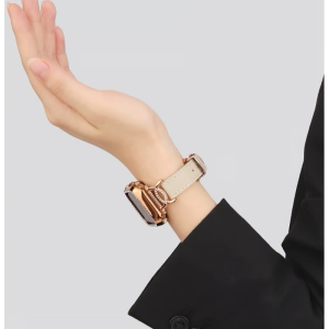 apple watch series 10 革 バンド シャネル 黒 アップル ウォッチ バンド 細め appleウオッチ バンド メンズ おしゃれ 交換バンド アップルウオッチベルド