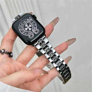 Alternative view of クロムハーツ apple watch バンド ステンレス メンズ 人気 ブランドパロディアップル ウォッチバンド apple watch かっこいい 彼氏 ギフト