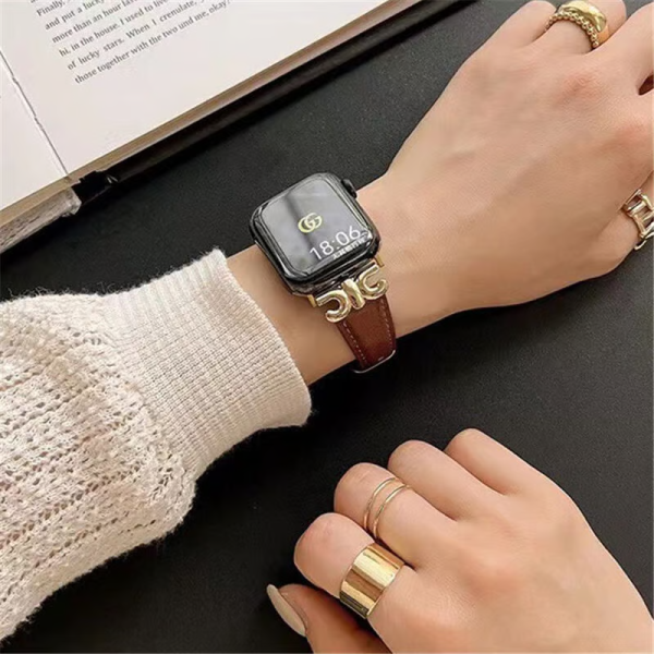 apple watch バンド メンズ おしゃれ 革 バンド celine アップル ウォッチ ベルト 人気 appleウォッチ バンド おしゃれ