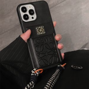 Alternative view of ロエベ iphone17/16pro ケース ハイブランド スマホケース ショルダー iphone15/14pro ケース カード 収納 iphone13 ケース ハイ ブランド 携帯 ケース 芸能人