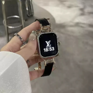 Alternative view of シャネル アップル ウォッチ バンド ハイ ブランド レザー apple watch バンド レザー おしゃれ apple watch 革 バンド 女性 人気 高級ブランド コピー