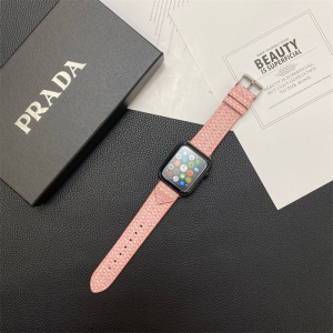 Alternative view of プラダ apple watch バンド 編み込み風 アップル ウォッチ バンド ベルト ブランド メンズ 高級 おしゃれ iwatch ベルト 女性 レザー 交換