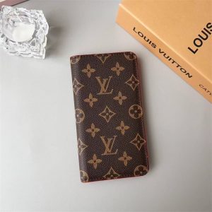 LOUIS VUITTON 手帳型ケース ダークブラックモノグラム ヴィトン風 iphone16/16pro ケース 手帳 型 アイフォンケース