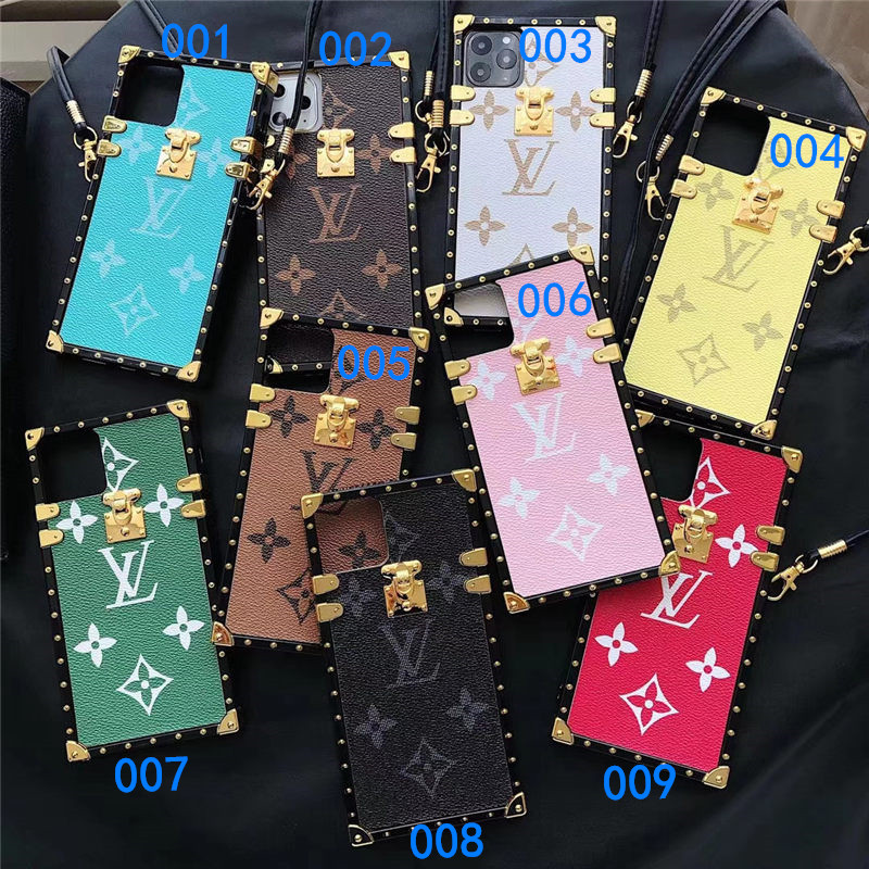 iphone16/16pro 携帯 カバー ブランド LV アイ トランク