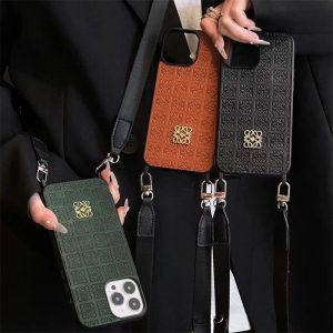 Alternative view of ロエベ iphone17ケース ショルダー ハイブランド スマホケース おしゃれ LOEWE携帯ケース iphone16/15pro max iphone14/13 ケース 斜 めがけ ブランド 肩掛け iphone12ケースブランド コピー