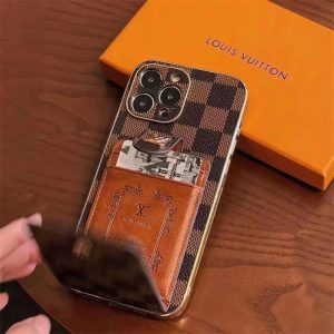 Alternative view of ヴィトン スマホ ショルダー iphone17/16/15pro ケース 斜めがけ ブランド ルイヴィトン iphoneケース カード収納 iphone14/14pro ケース メンズ おしゃれ IPhone13/12/11 携帯 カバー ブランド