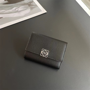 Alternative view of ロエベ 財布アナグラム トライフォールド wallet 本革 ウォレット 三つ折り ブランド スーパーコピー コインコンパート付き カーフスキン 人気ブランド 女性 40代 ススメ