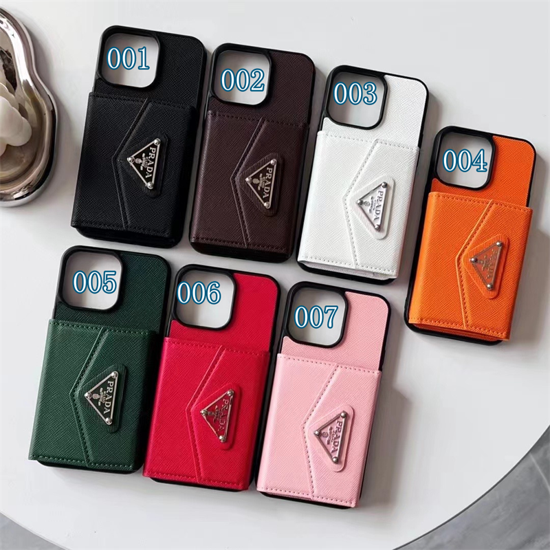 PRADA iPhoneケース 確実正規品 ギャランティカード付き prada アイフォン ケース iphone16/16pro ケース カード ケース