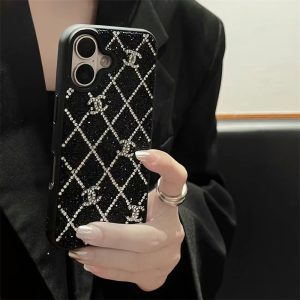 Alternative view of スマホ ケース シャネル iphone16ケース キラキラ iphone15pro/15promax ケース 女子 人気 chanel 携帯 ケース iphone14/13 ケース 韓国 流行り
