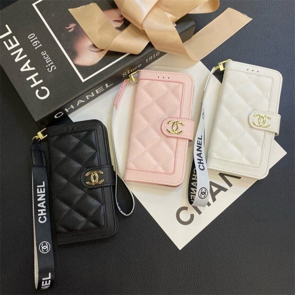 シャネル iphone16/16pro ケース 手帳型 iphoneケース 人気ブランド 女子 手帳型 chanel スマホケース IPhone15/14 iphone13/12/11 ケース ハイ ブランド iphoneケース 手帳型 かわいい ストラップ 付き