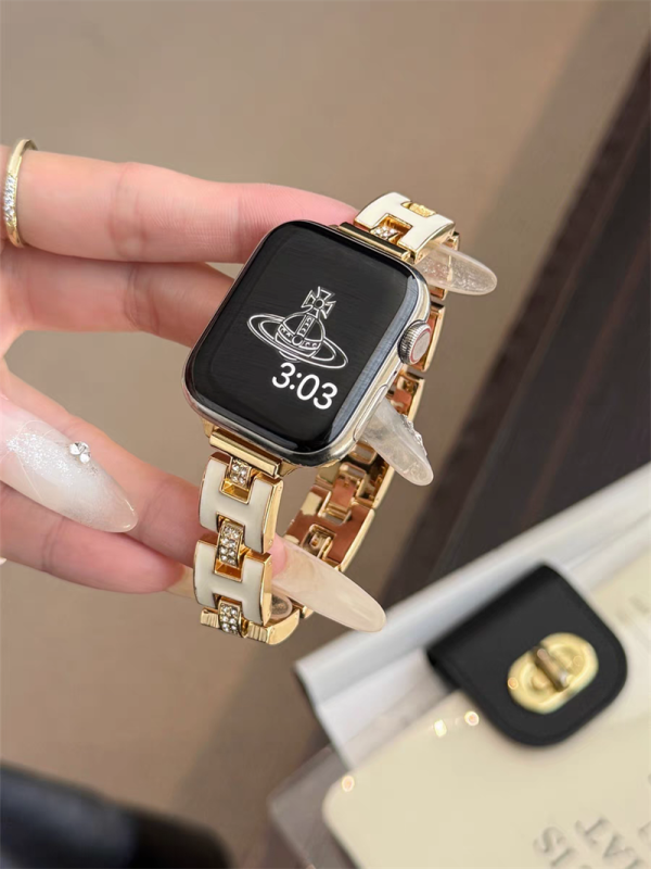 エルメス apple watch バンド hermes風 アップル ウォッチse2バンド 夏 ハイブランド apple watch バンド キラキラ iwatch S10ベルト アップル ウォッチ ブレスレット レディース