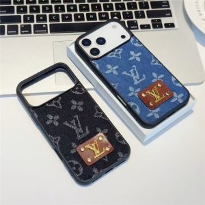 デニム iphone17 ケース ルイヴィトン iphone17pro/17promax ケース ハイブランド ヴィトン風 iphone16/15 ケース お揃い アイフォン16pro ケース かわいい スマホケース 流行り