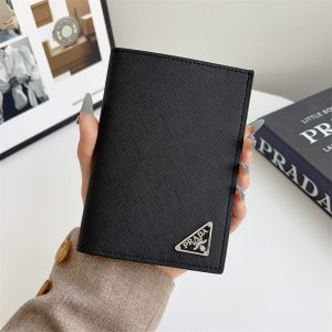 Alternative view of prada パスポート ケース プラダ パスポート カバー パスポート ケース ブランド パスポート ケース おしゃれ カード入れ 付き パスポート ホルダー