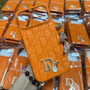 Alternative view of ディオール iphone17/17pro ケース 型 押し dior風iphoneケース iphone16/16pro ケース 人気女子 iphone15/14 ケース 白 ブランド スマホ ケース ハイ ブランド