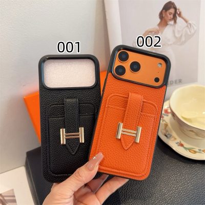 エルメス 携帯ケース iphone17/17pro ケース ハイ ブランド iphoneケース 背面収納 iphone16/16proケース 大人可愛い ブランド iphone15/15promax ケース 人気 メンズ