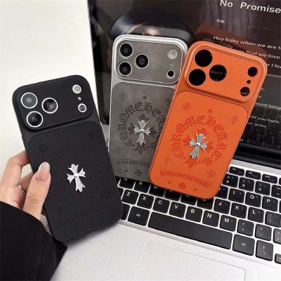 クロム ハーツ 携帯 ケース 芸能人 スマホケース chrome hearts iphone17/17pro ケース iphone16/16pro max ケース ストリート ブランド iphone15/14pro ケース かっこいい ブランド