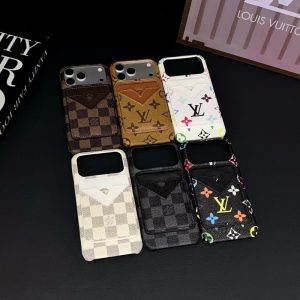 ヴィトン マグネット カード ホルダー付き IPhone17/17pro ケース magsafe カード ケース ハイ ブランド iphoneケース カード収納 背面 iphone ケース ルイ ヴィトン 風