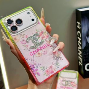 Alternative view of ハイ ブランド iphone17/17pro ケース シャネル風 iphoneケース スクエア 人気 ルイ ヴィトン アイフォン16/16proケース ディオール iphone15/15promax ケース 女子 人気