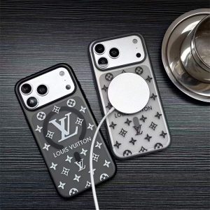 Alternative view of magsafe 対応 ケース ルイ ヴィトン iphone17/17pro ケース ハイ ブランド ヴィトン 風 iphone16/15/14ケース マット iphoneカバー ブランド マグセーフ 対応 ケース かわいい